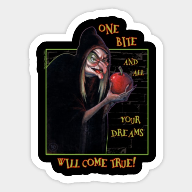 One Bite Sticker by ProlificLifeforms
